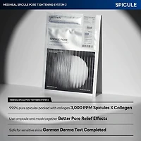 MEDIHEAL Spicule Pore Tightening System 1 Mask (4pcs)