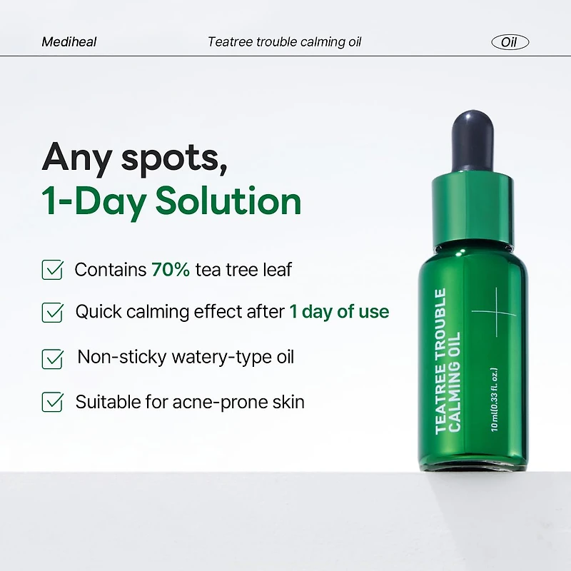 MEDIHEAL Teatree Trouble Calming Oil 10ml
