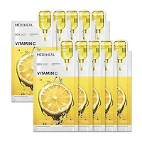 MEDIHEAL Vitamin C Essential Mask (10pcs)