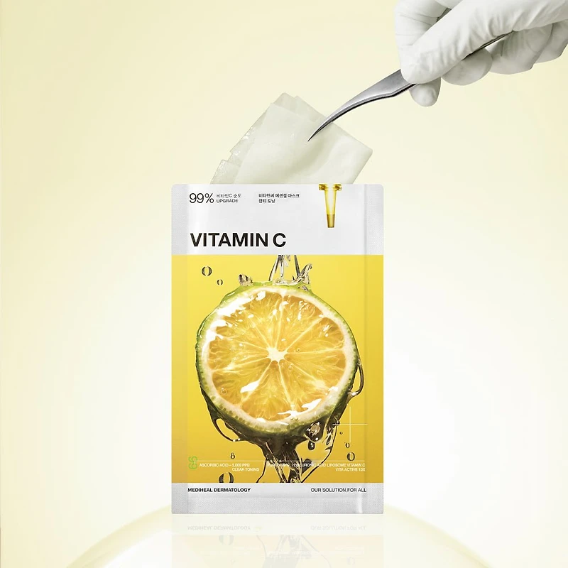 MEDIHEAL Vitamin C Essential Mask (10pcs)