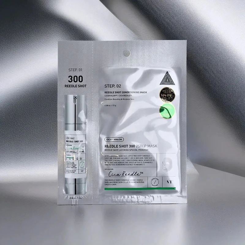 VT Cosmetics Mild Reedle Shot 300 2-Step Mask 1pc