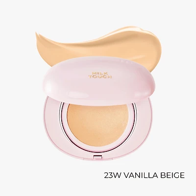 MilkTouch All-day Skin Fit Milky Glow Cushion (5 Colors)