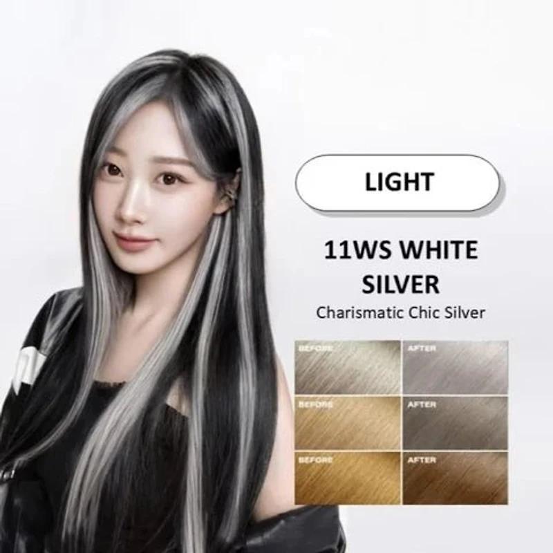 MISE EN SCENE Hello Bubble 11WS White Silver 2025