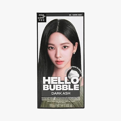 MISE EN SCENE Hello Bubble 5A Dark Ash 2025 (Karina-Aespa) 100g
