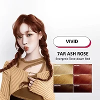 MISE EN SCENE Hello Bubble 7AR Ash Rose 2025 (Winter-Aespa)