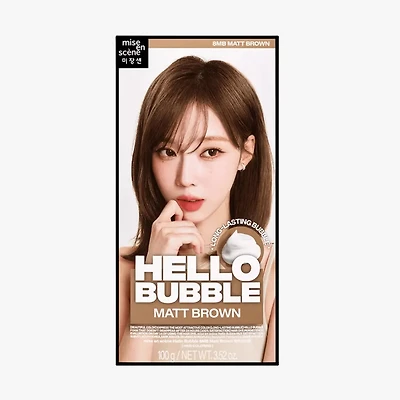 MISE EN SCENE Hello Bubble 8MB Matt Brown 2025 (Winter-Aespa) 100g