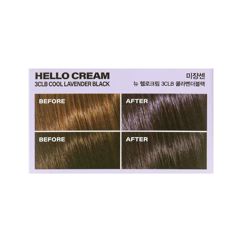 MISE EN SCENE Hello Cream 3CLB Cool Lavender Black 2025 100g