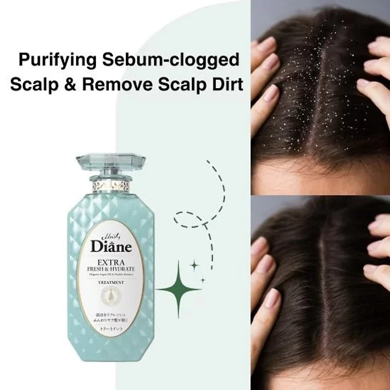 Moist Diane Extra Fresh & Hydrate Treatment 450ml