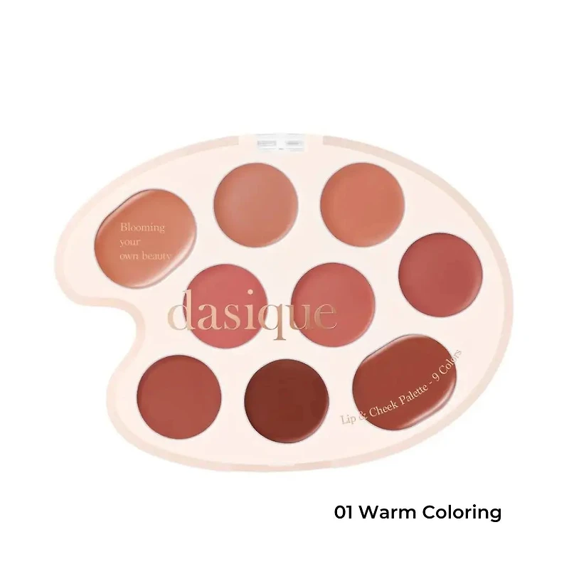 Dasique Mood Painting Lip & Cheek Palette 6g