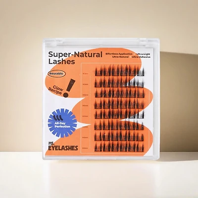 Ms.Lashes Cat Eye Cluster Lashes