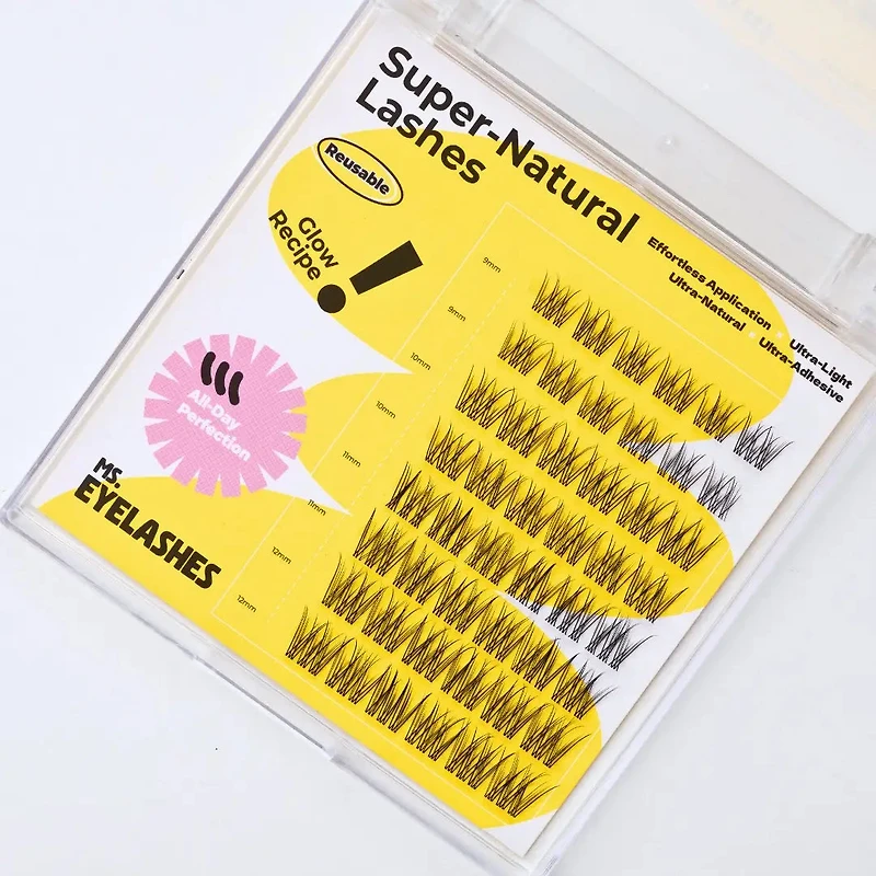 Ms.Lashes Cluster lashes - Soft Blend