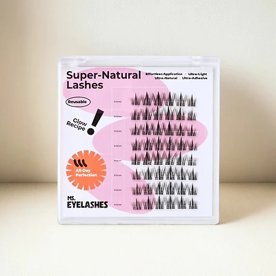 Ms.Lashes Cluster Lashes - Super Light