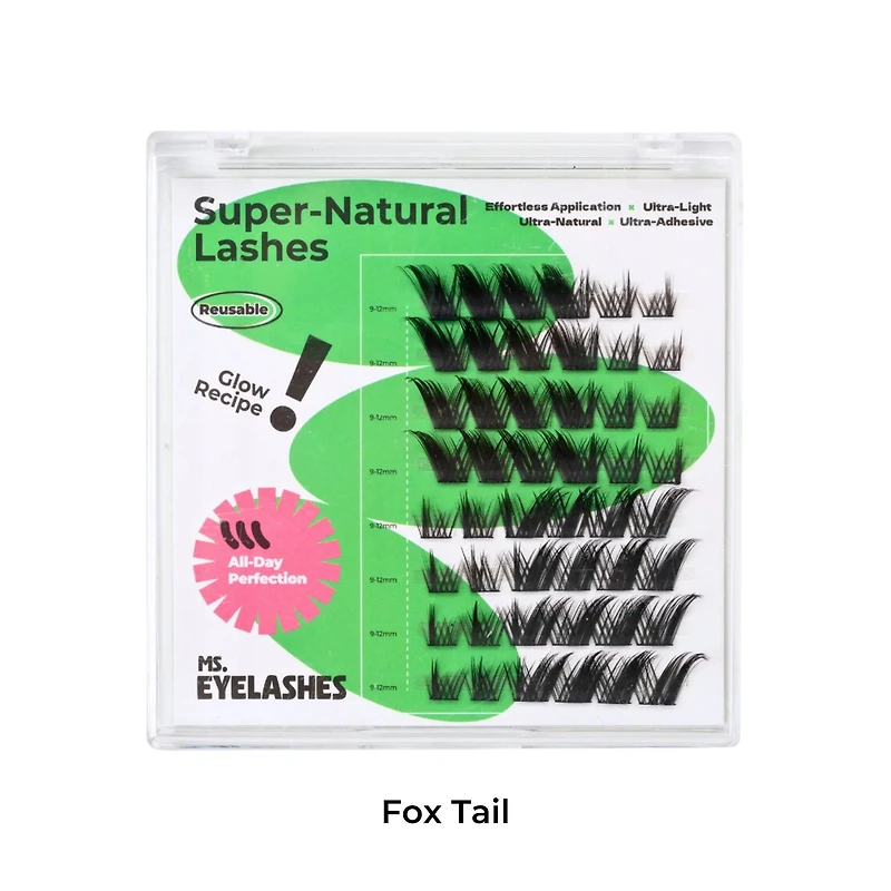 Ms.Lashes Cluster Lashes - Fox Tail
