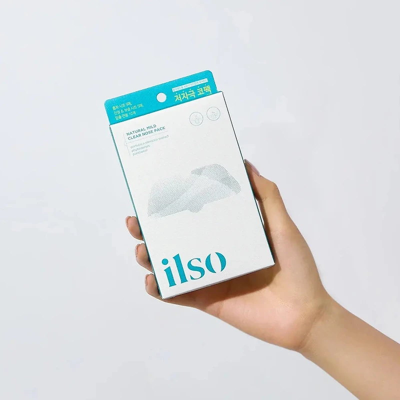 ilso Natural Mild Clear Nose Pack 5pcs