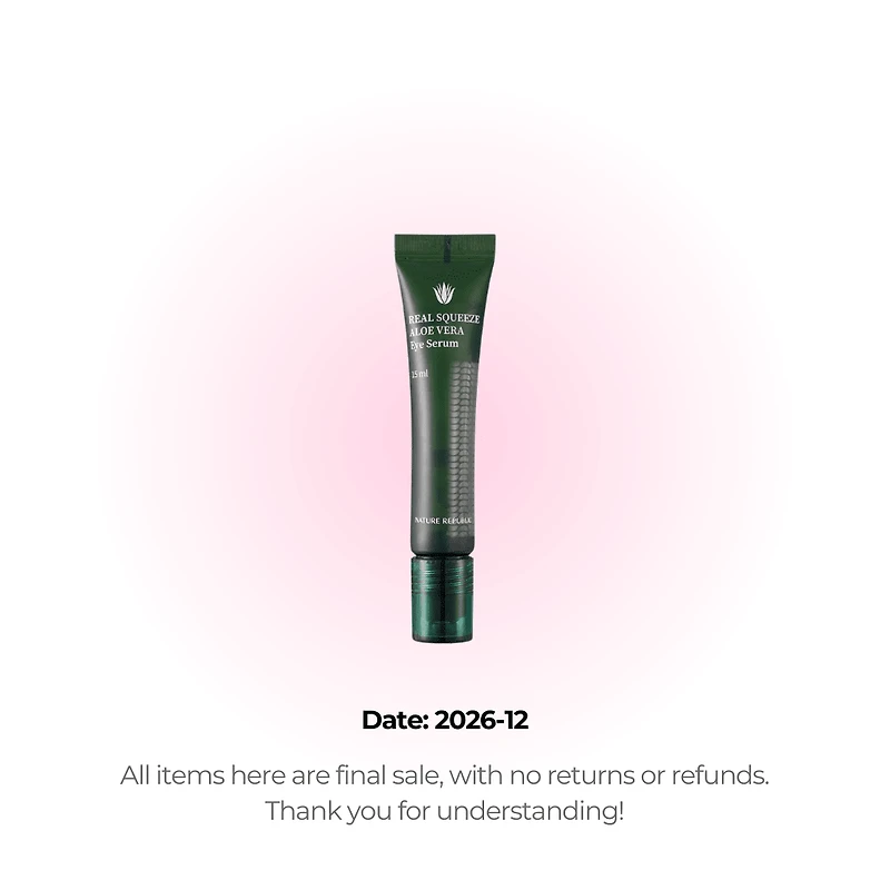Nature Republic Real Squeeze Aloe Vera Eye Serum (Clearance)