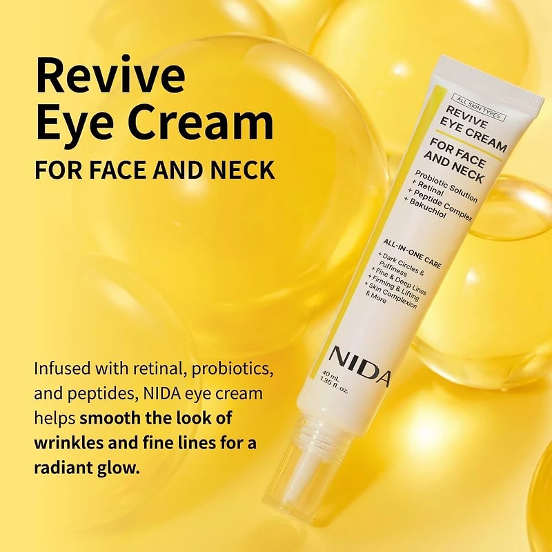NIDA Revive Eye Cream For Face And Neck 40ml