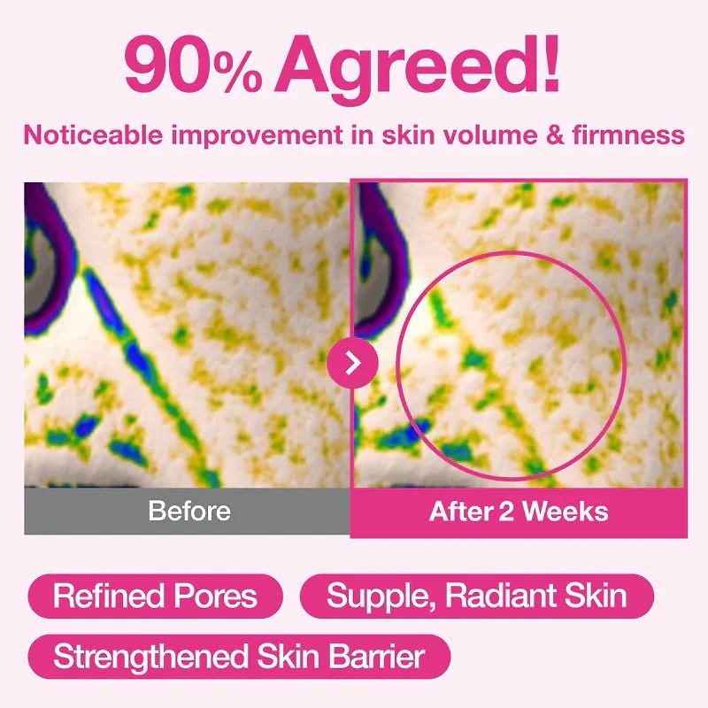 Numbuzin No.2 Rose PDRN Overnight Collagen Mask 4pc