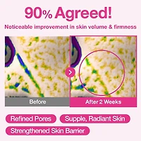 Numbuzin No.2 Rose PDRN Overnight Collagen Mask 4pc