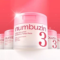 numbuzin No.3 Bifida Bakuchiol Exfoliating Toner Pads 70 Pads
