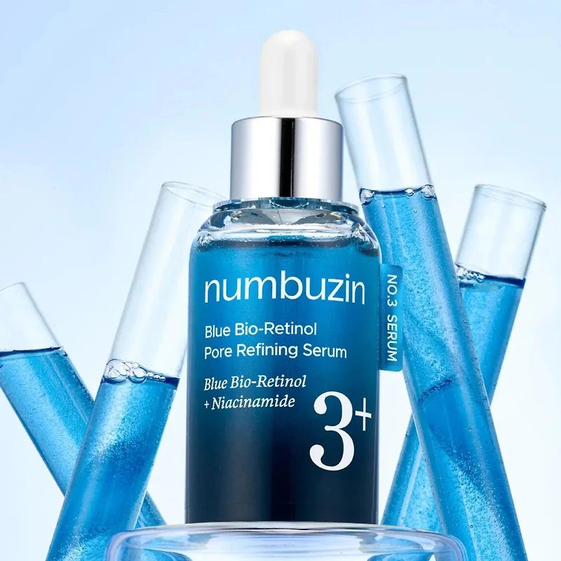 Numbuzin No.3 Blue Bio-Retinol Pore Refining Serum 30ml