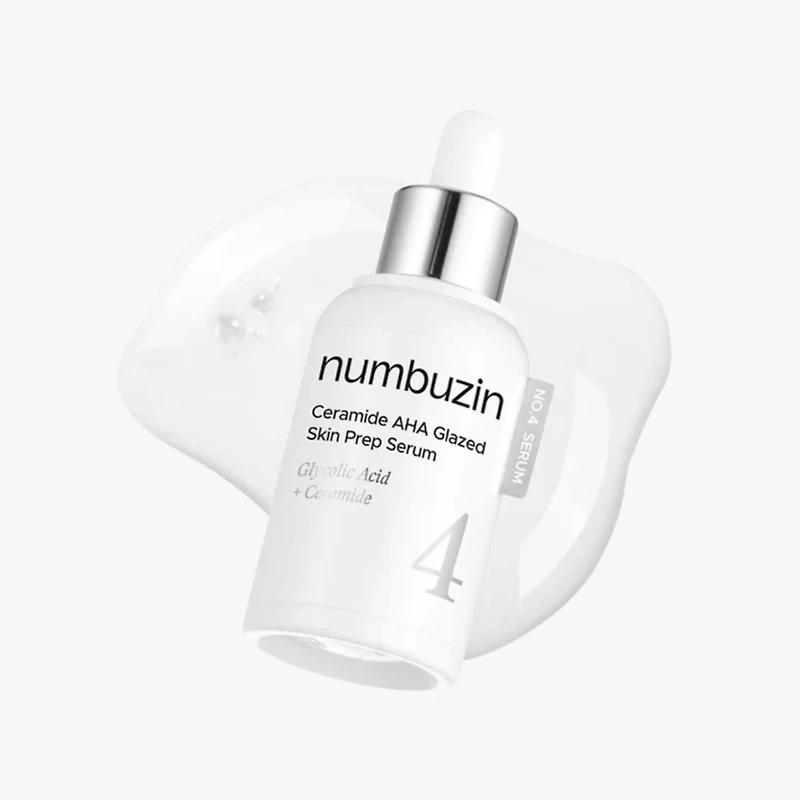 Numbuzin No.4 Ceramide AHA Glazed Skin Prep Serum 30ml