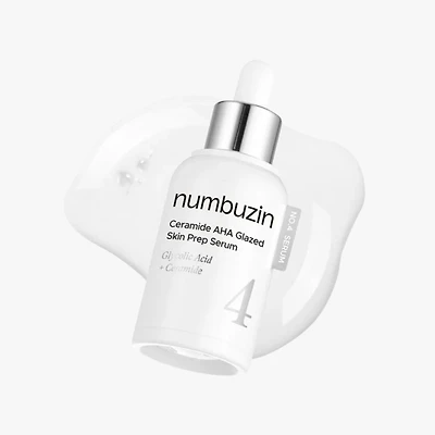 Numbuzin No.4 Ceramide AHA Glazed Skin Prep Serum 30ml