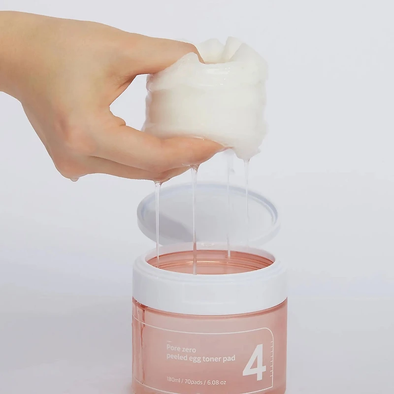 Numbuzin No.4 Pore Zero Peeled Egg Toner Pad 70pcs
