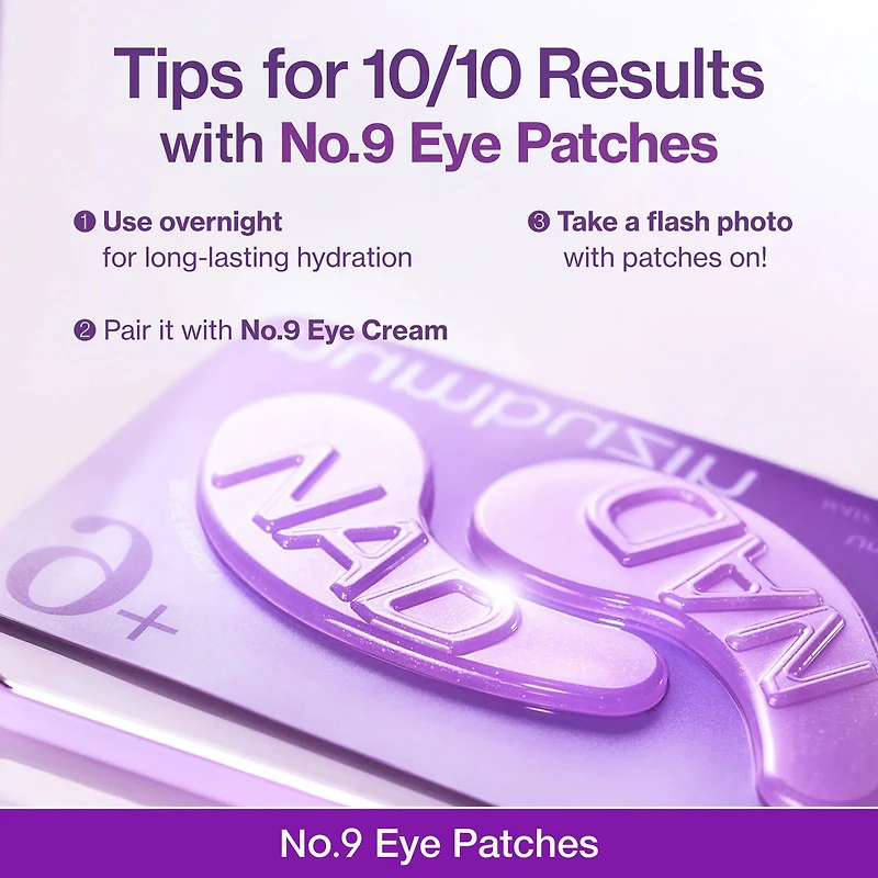 Numbuzin No.9 NAD+ Collagen Under Eye Patches 5pc