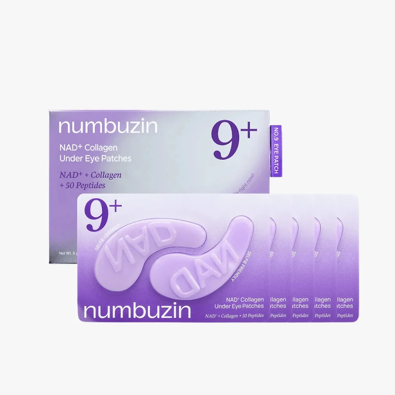 Numbuzin No.9 NAD+ Collagen Under Eye Patches 5pc