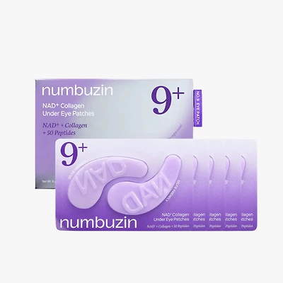 Numbuzin No.9 NAD+ Collagen Under Eye Patches 5pc