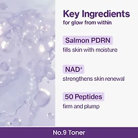 Numbuzin No.9+ NAD+ PDRN Glow Boosting Toner 150ml