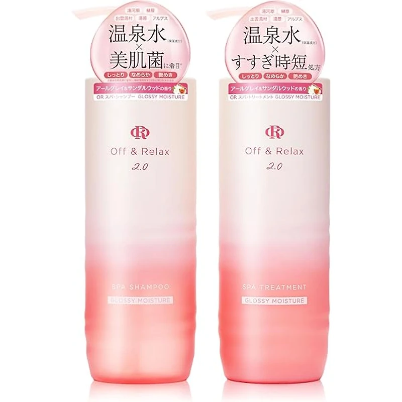 OFF & RELAX Spa Shampoo OR Treatment Glossy Moisture 460ml