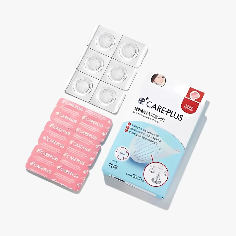 Olive Young Care Plus Salicylic Acid Trouble Patch 12pcs