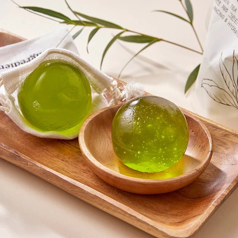 Ongredients Jeju Green Tea Cleansing Ball 1pc