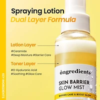 Ongredients Skin Barrier Glow Mist 100ml