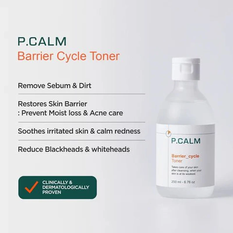 P.CALM Barrier Cycle Toner 200 ml