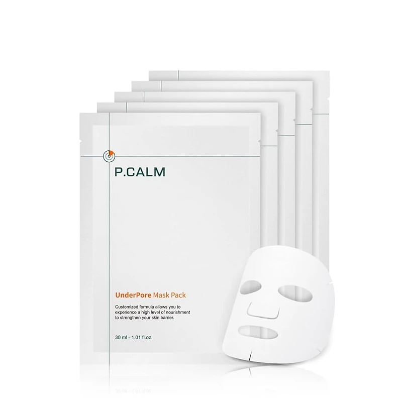 P.CALM UnderPore Mask Pack 5 sheets