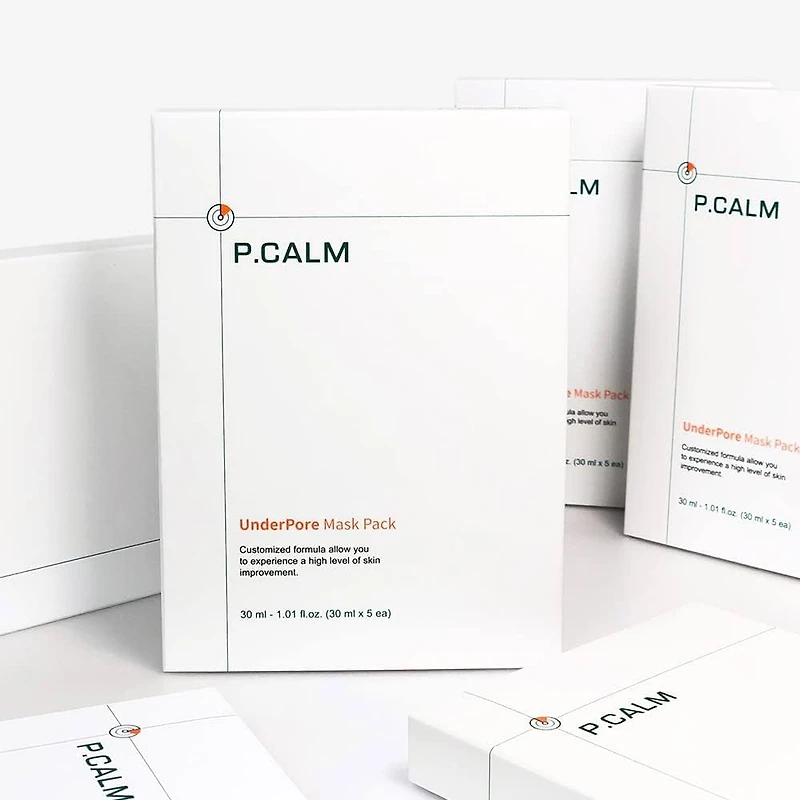 P.CALM UnderPore Mask Pack 5 sheets