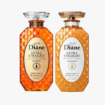 Moist Diane Perfect Beauty Extra Smooth & Straight Shampoo OR Treatment 450ml