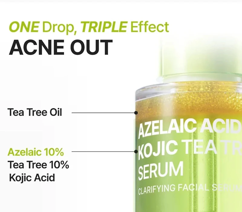 Purito Azelaic Acid 10 Kojic Tea Tree Serum 30ml