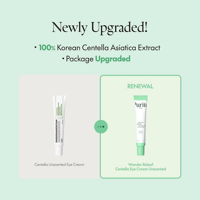 PURITO Centella Unscented Eye Cream 30ml