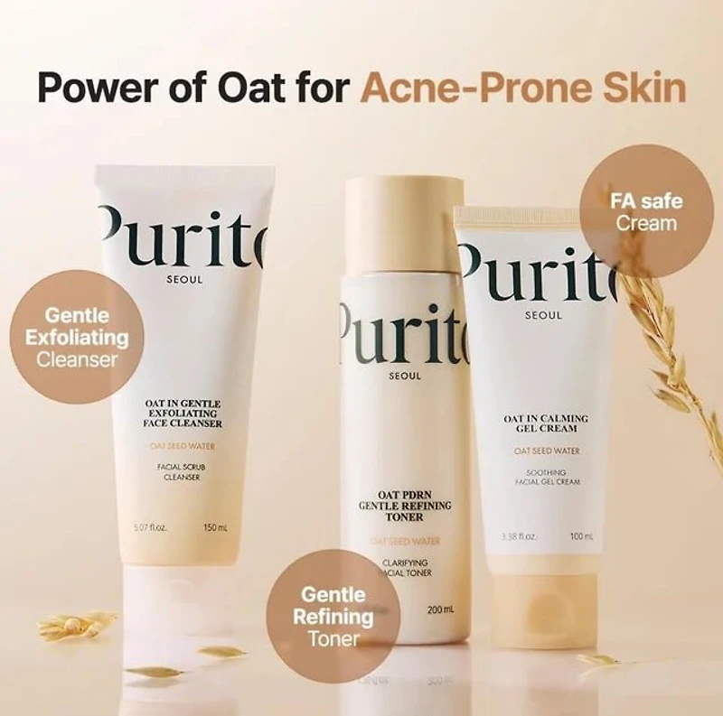 Purito Oat PDRN Gentle Refining Toner 200ml