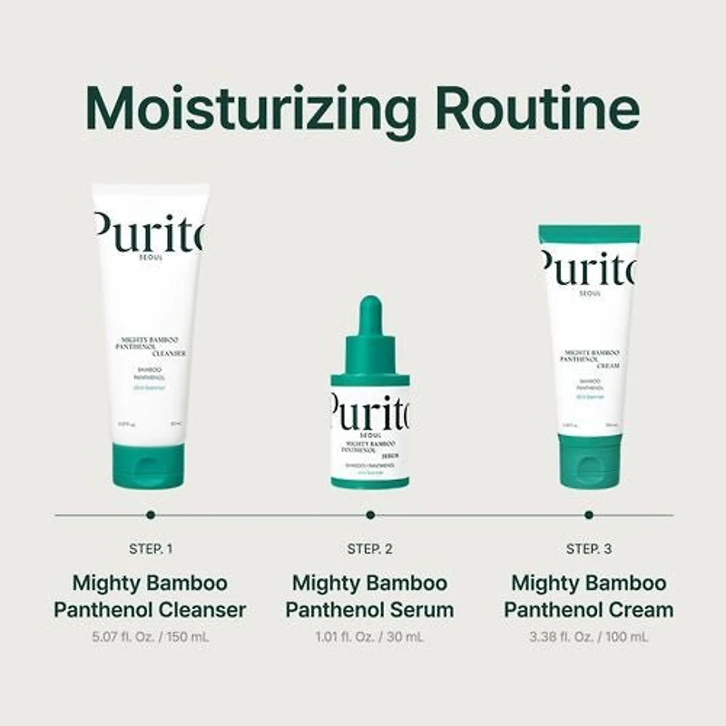 Purito Seoul Mighty Bamboo Panthenol Serum 30ml