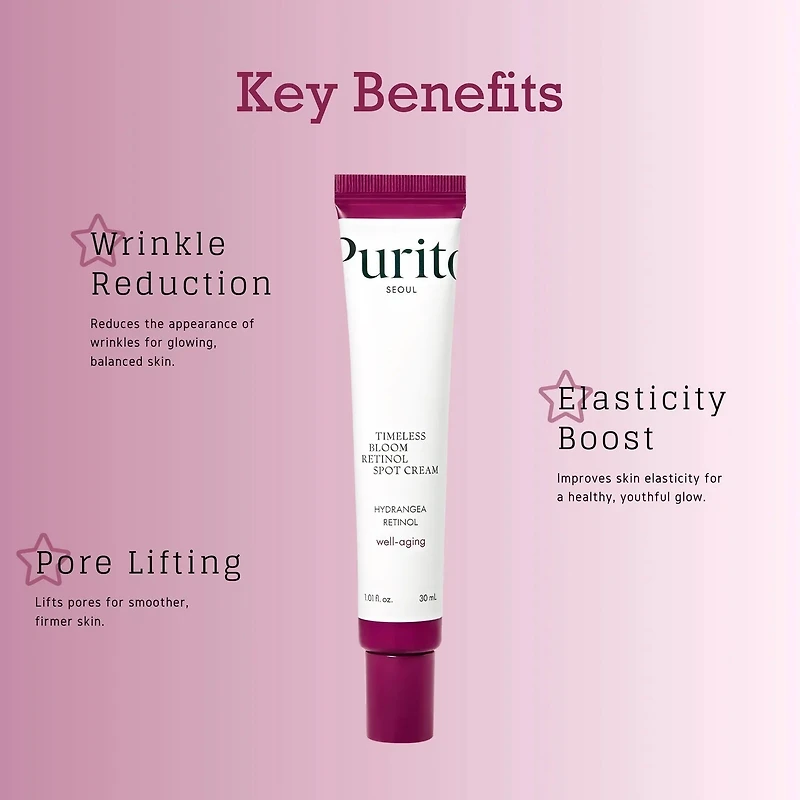 PURITO Timeless Bloom Retinol Spot Cream 30ml