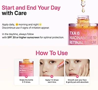 Purito TXA 6 Niacinamide 10 Retinal Serum 30ml