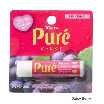 RACE Pure Gummy Lip Cream (3 Flavours)