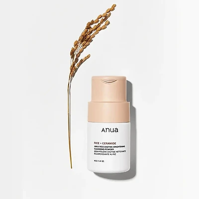 Anua Rice Enzyme Brightening Cleansing Powder 40g
