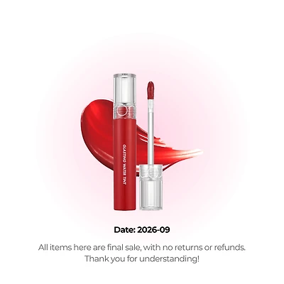Romand Glasting Water Tint 02 Red Drop (Clearance)