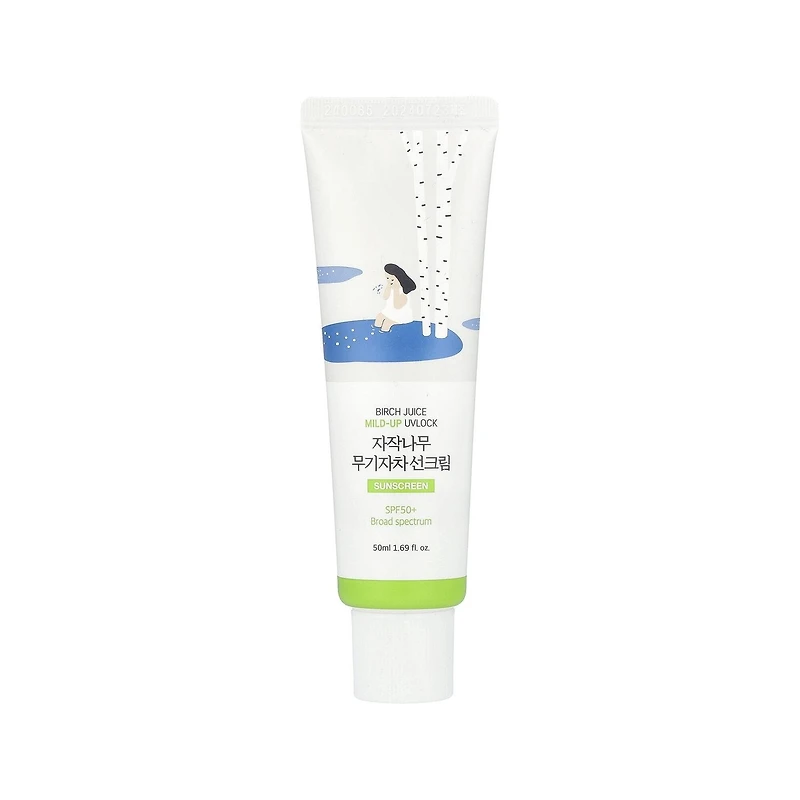 ROUND LAB Birch Juice Moisturizing Mild Up Sunscreen 50ml