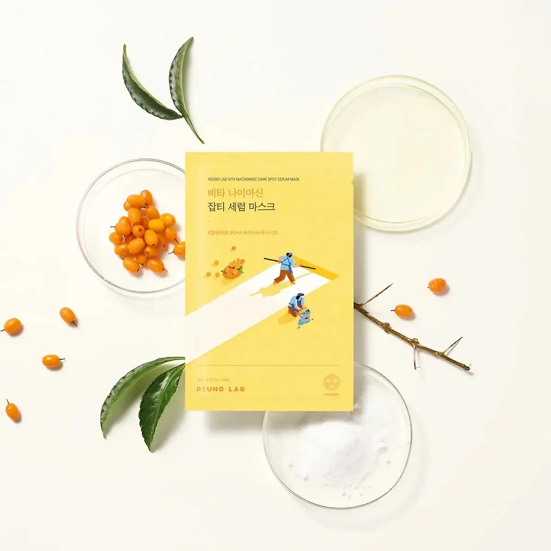 Round Lab Vita Niacinamide Dark Spot Serum Mask (10 Sheets)